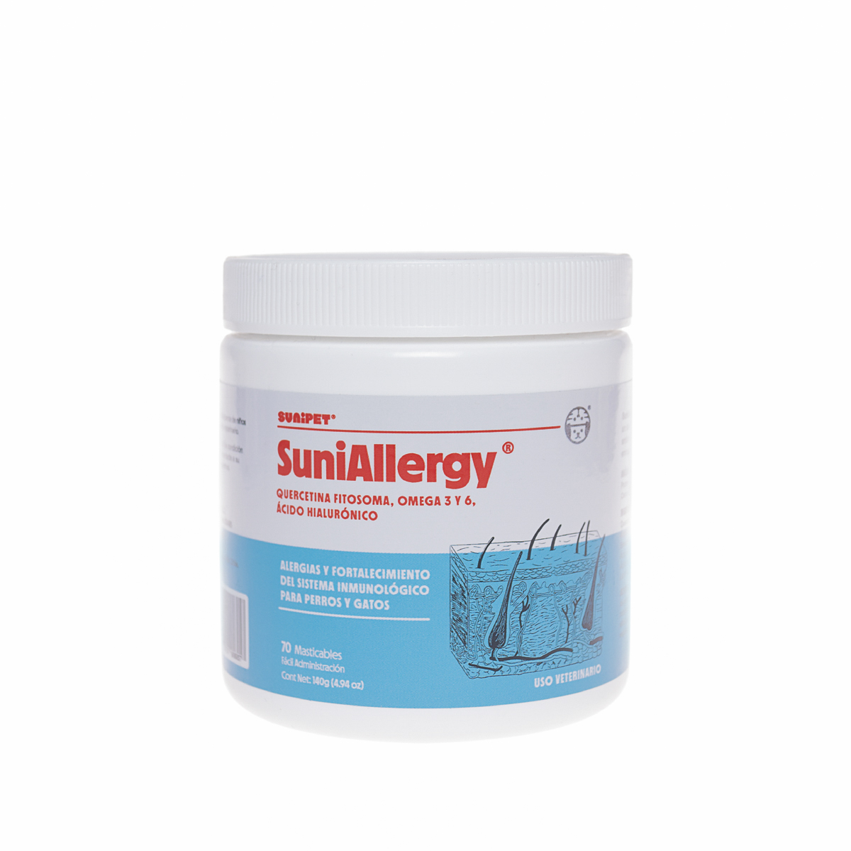 SuniAllergy® alergias y sistema inmune 70 masticables