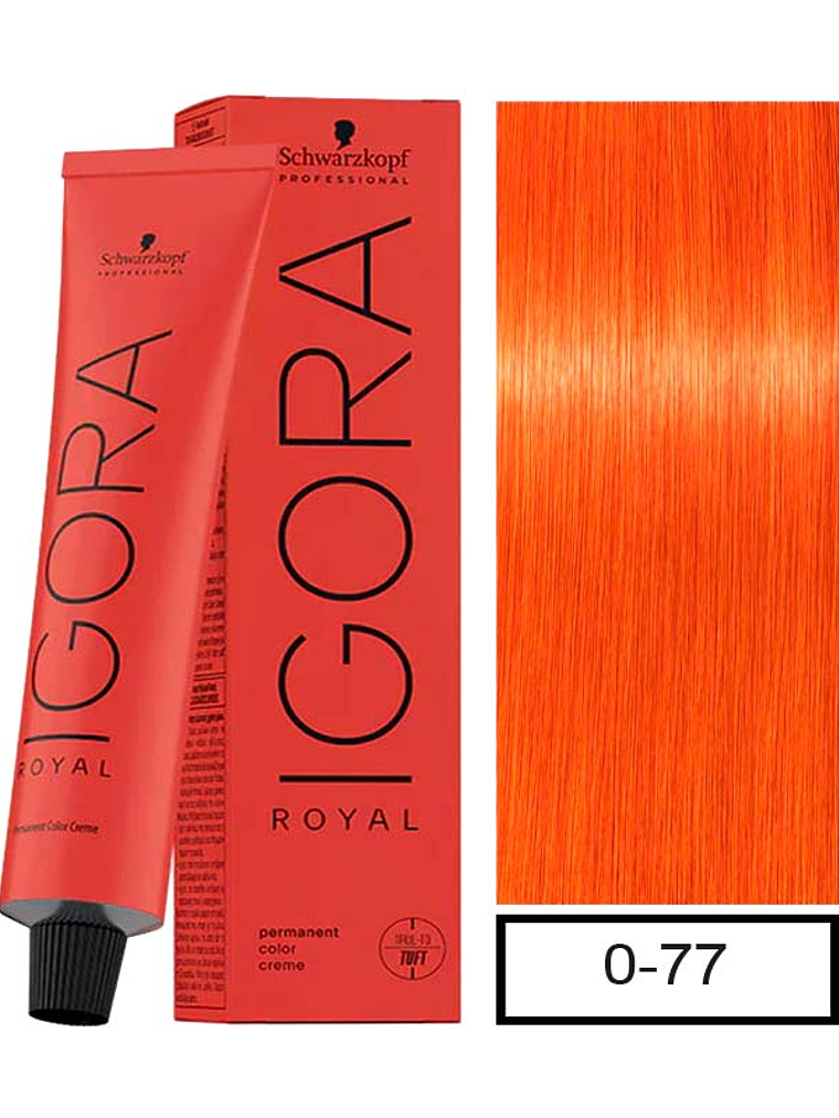 Igora Royal Tintura 0-77 Concentrado Cobre 60 gr 1