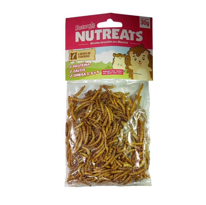 Naturale tenebrios deshidratados 30 gr