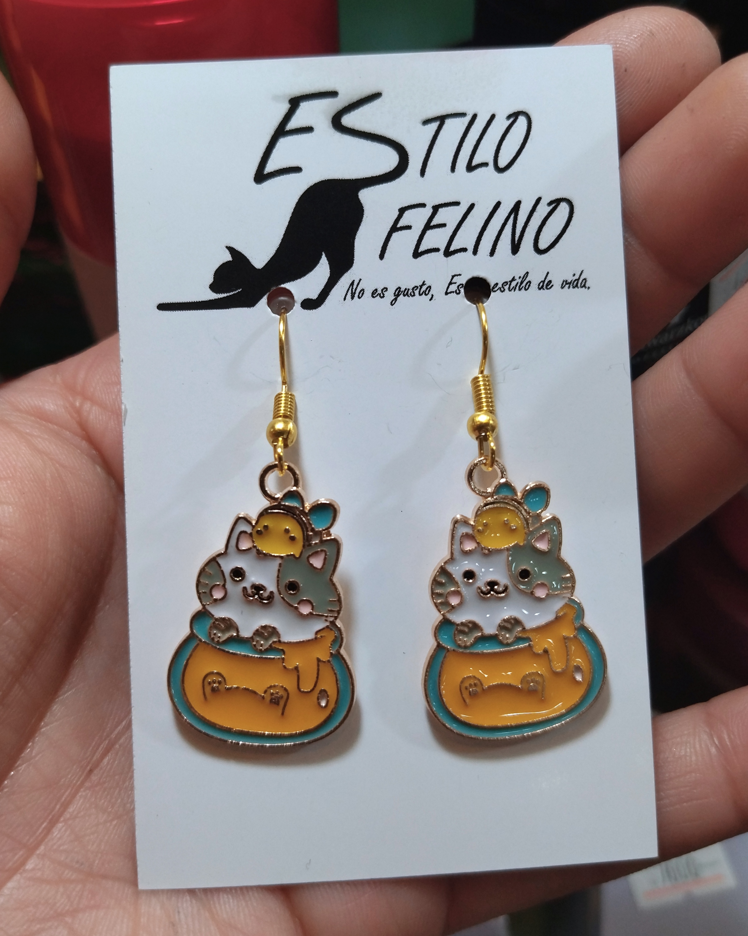 Aros gatos en miel 