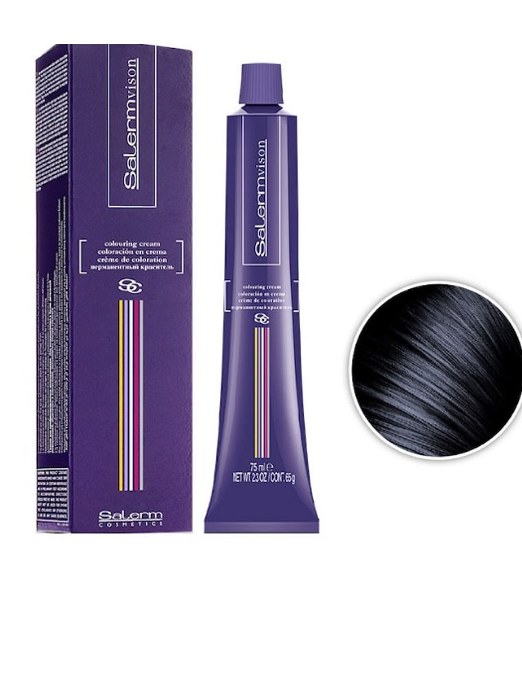 Salerm Vison Tintura 1,88 Negro azul 75 ml 1