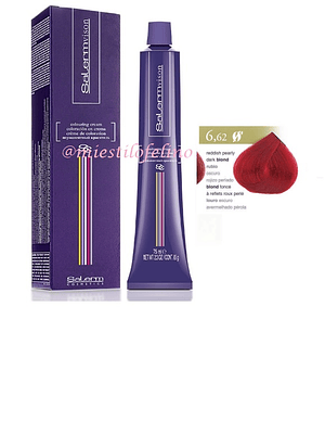 Salerm Vison Tintura 6,62 Rubio Oscur Rojizo perlado 75 ml