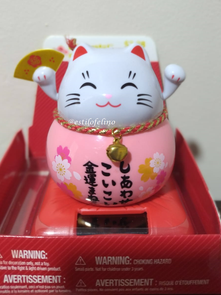 Gato de la suerte solar 2