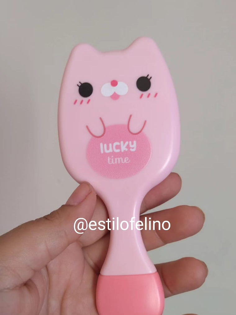 Cepillo pequeño con forma de gato 6