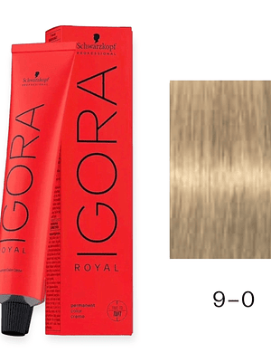 Igora Royal 9-0 Rubio muy Claro natural 60 gr