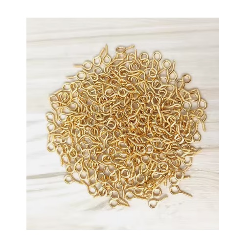 Mini cancamo cerrado para bisuteria 4x8 mm 8 gr