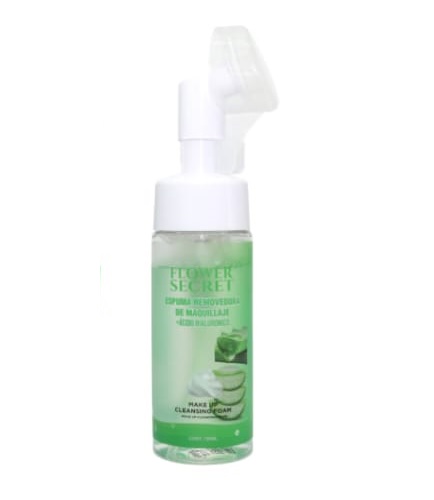 Flower Secret Espuma removeroda de maquillaje aloe 