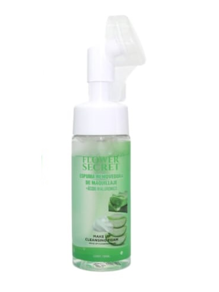 Flower Secret Espuma removeroda de maquillaje aloe  1