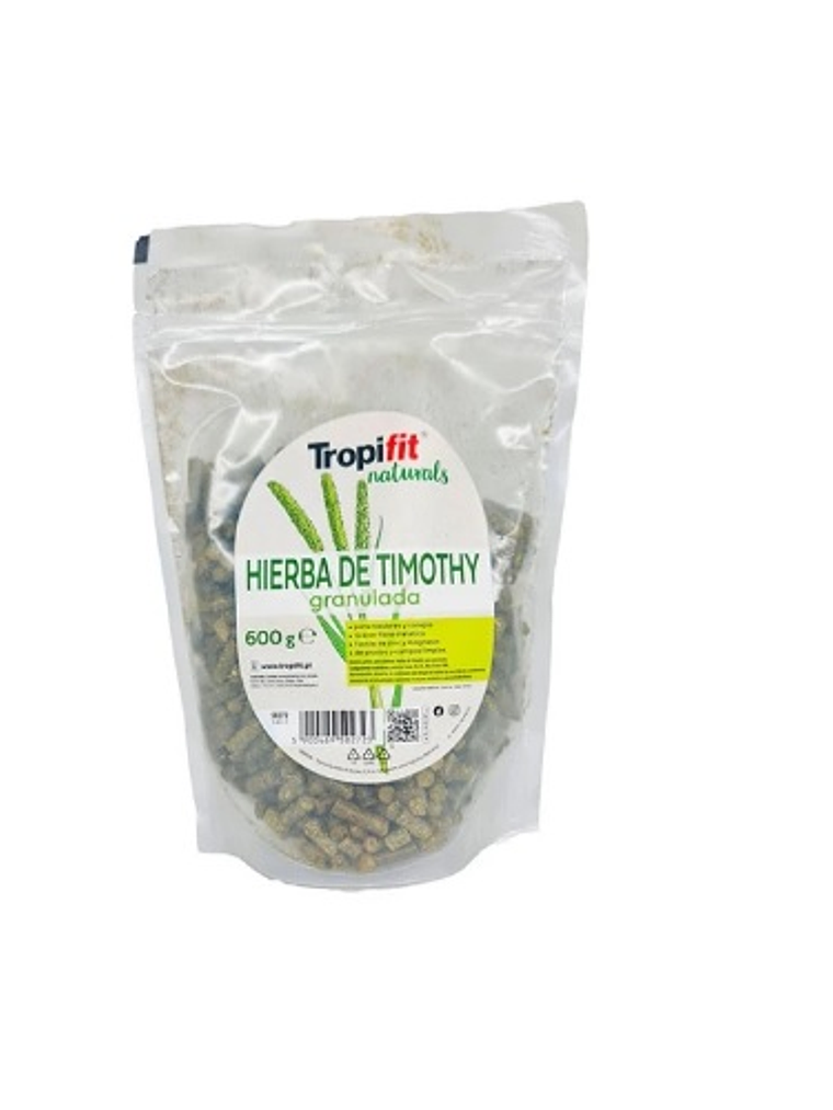 Tropifit Naturals Hierba Timothy Granulada 600 gr 1
