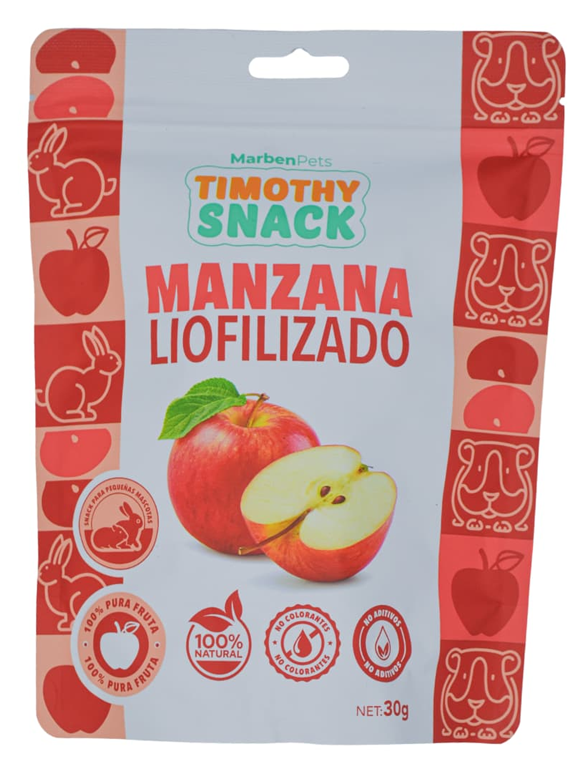 Snack Liofilizado Manzana 30 gr 1