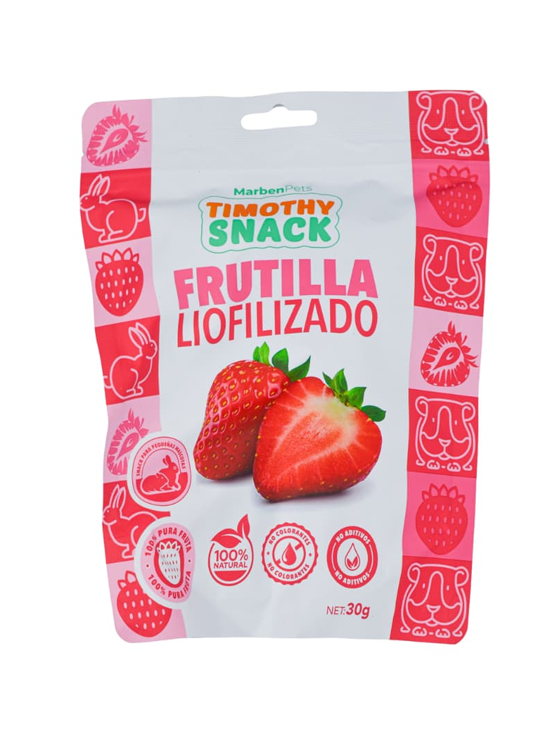Snack Lifilizado Frutilla 30 gr 1