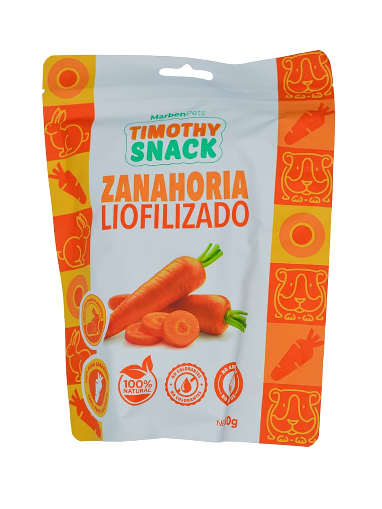 Snack Liofilizado Zanahoria 30 gr 1