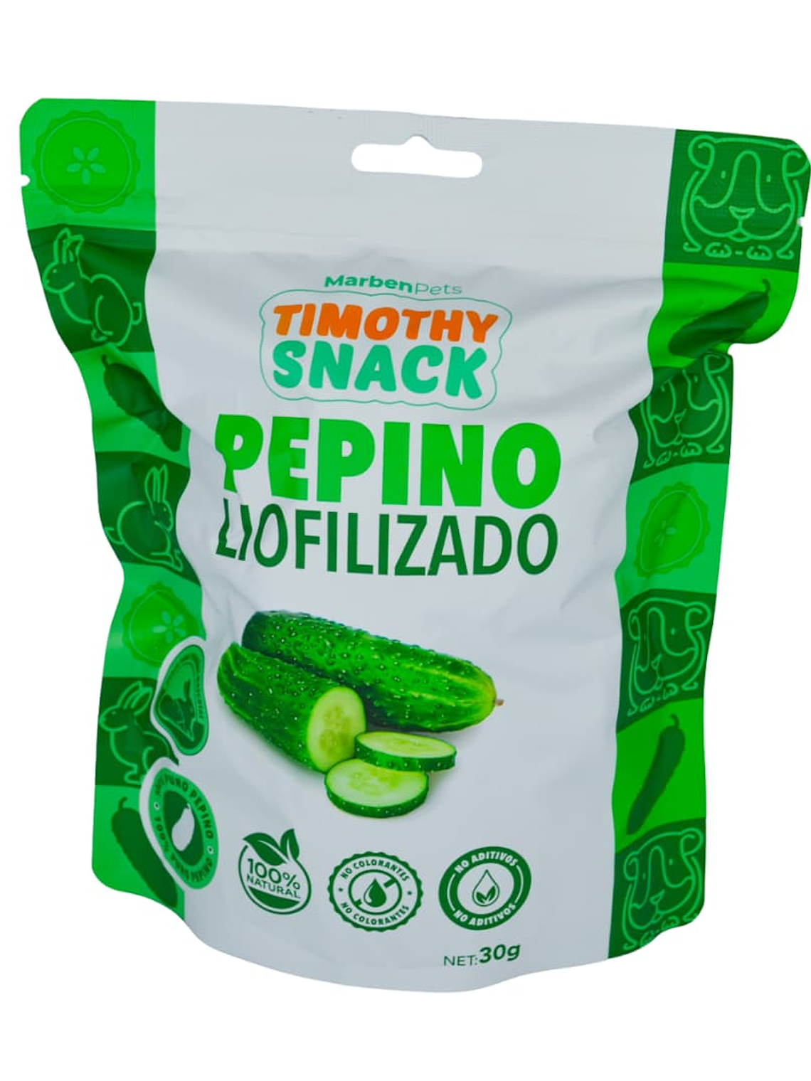 Snack Liofilizado Pepino 30 gr 1