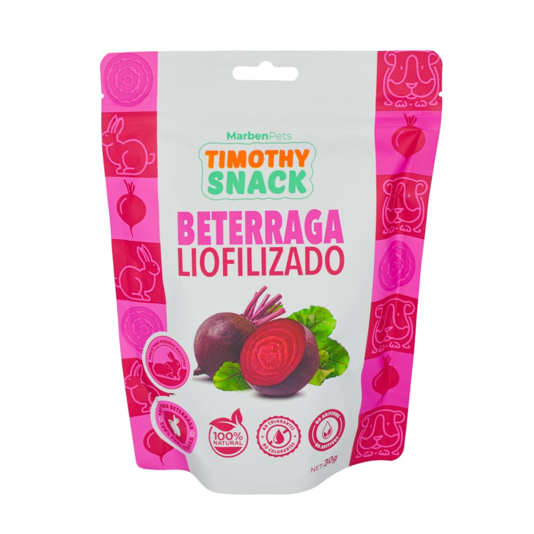 Snack Liofilizado Betarraga 30 gr