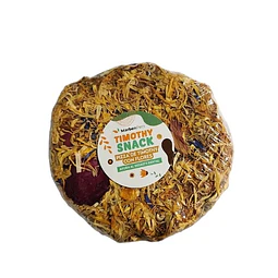 Snack Pizza Timothy con flores 40 gr