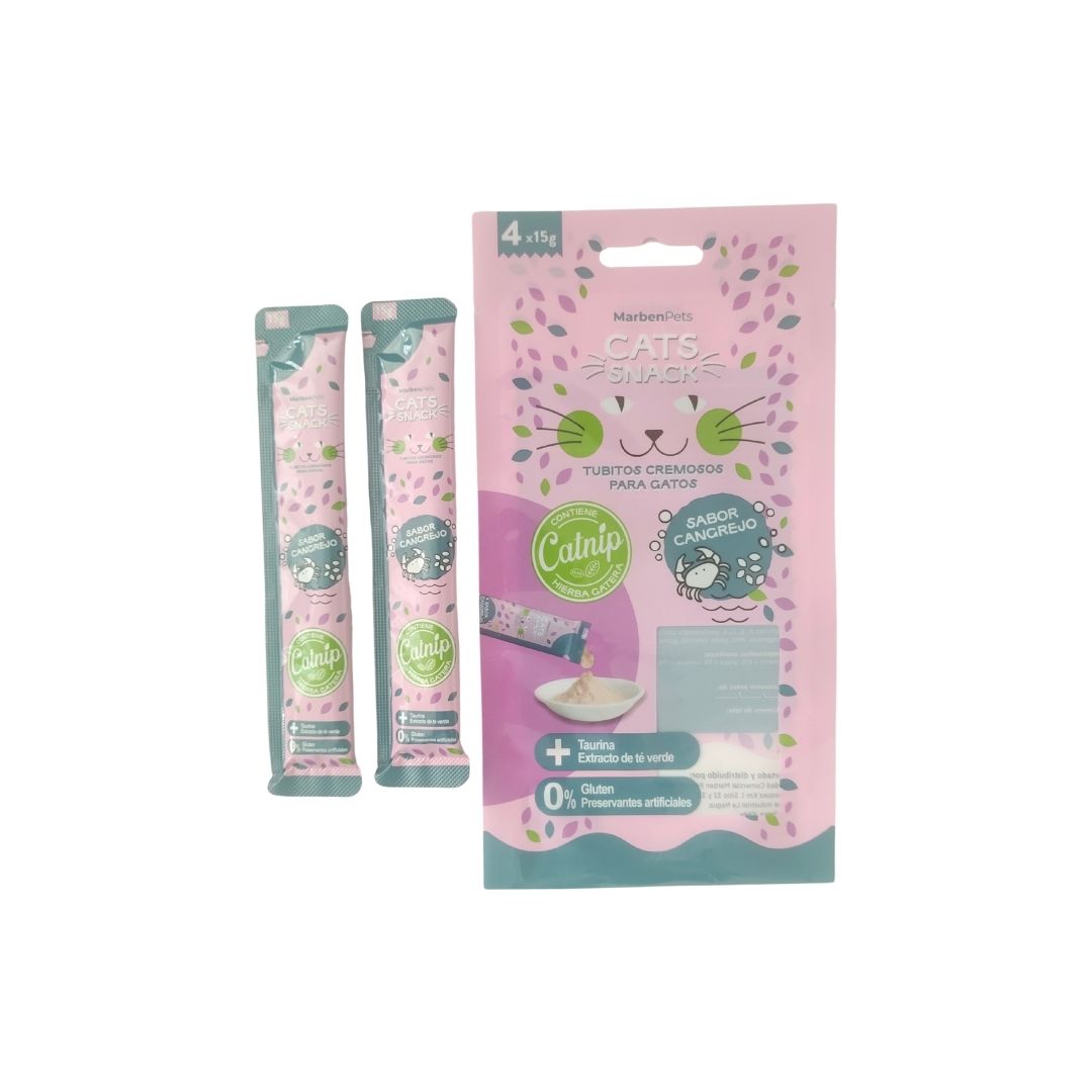 Cats Snack Tubitos Cremosos