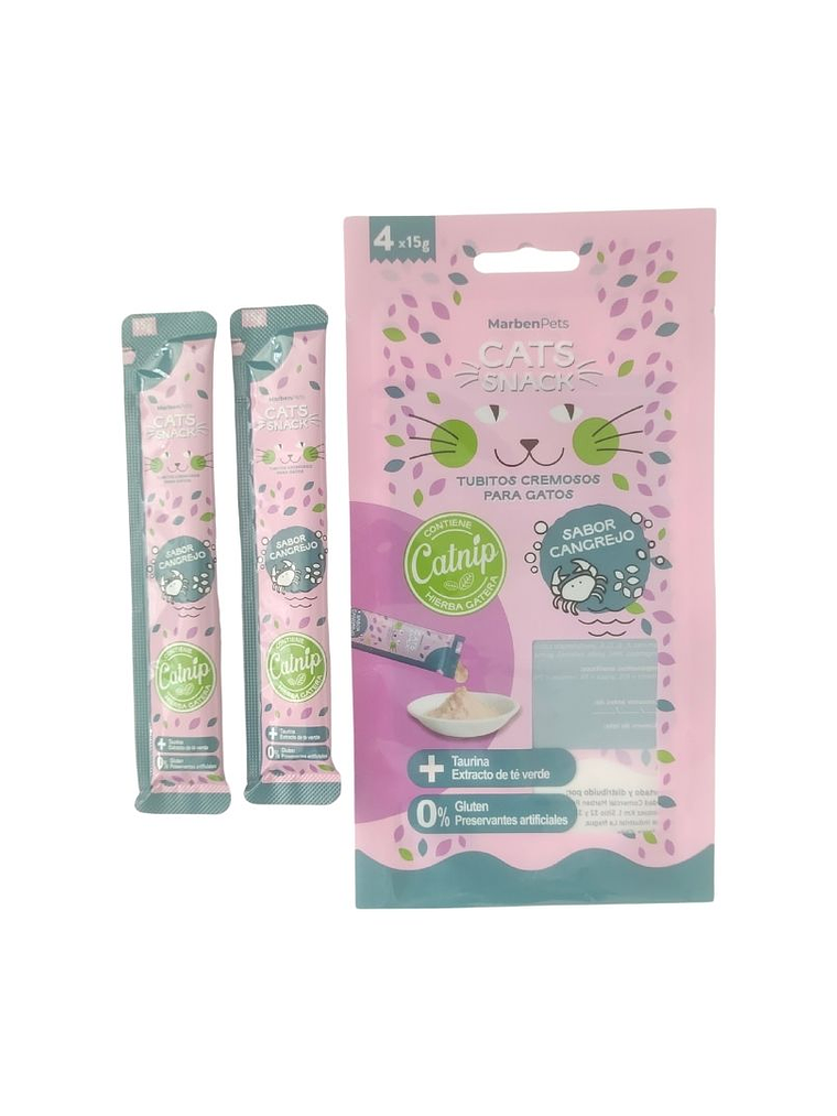Cats Snack Tubitos Cremosos 2