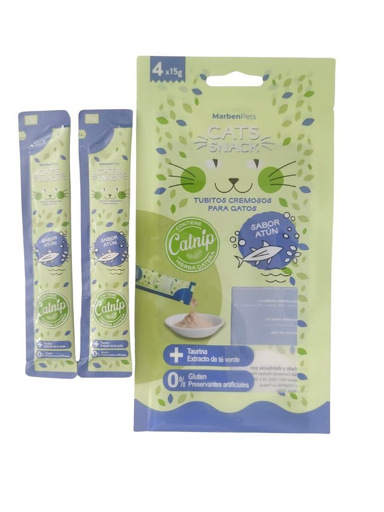 Cats Snack Tubitos Cremosos 4