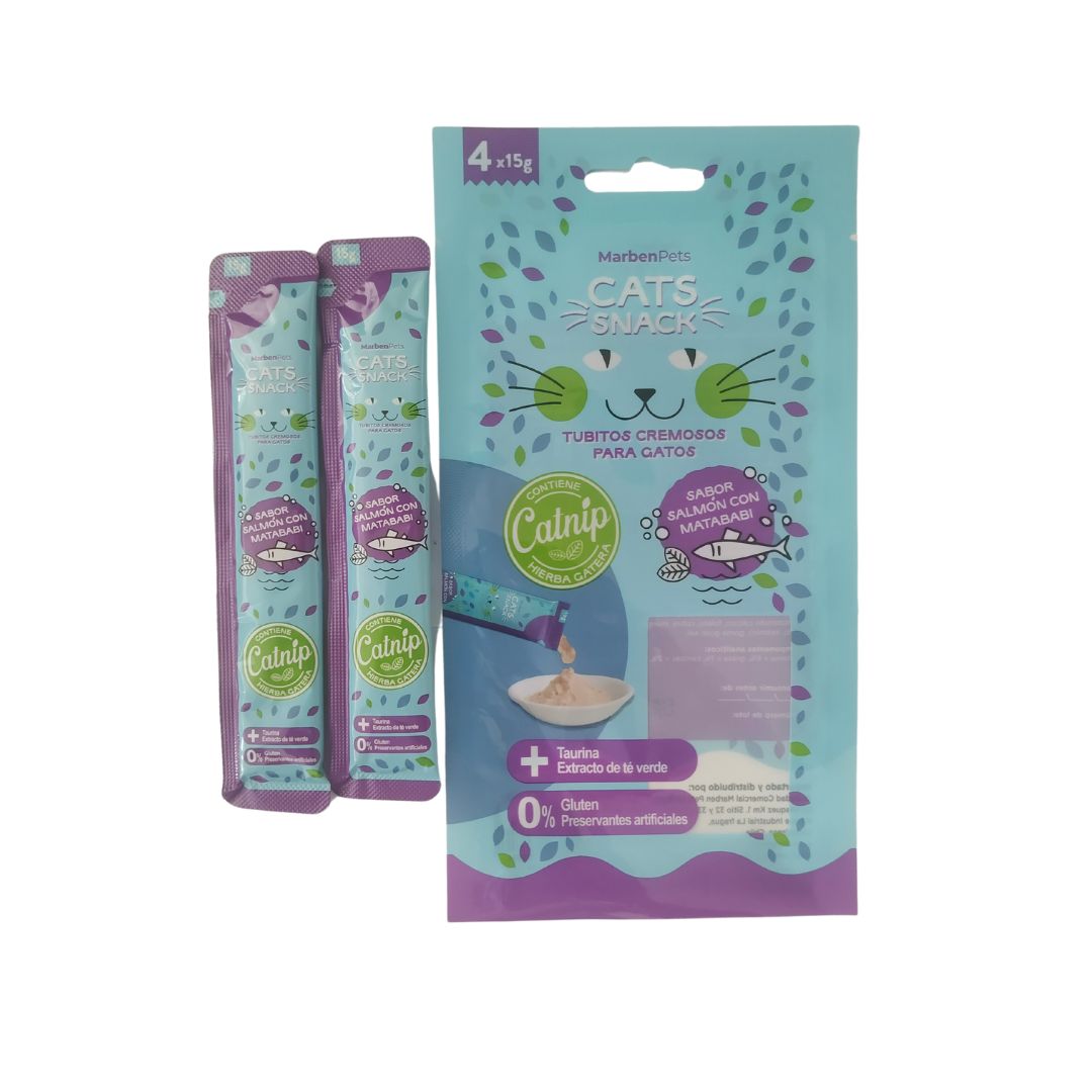 Cats Snack Tubitos Cremosos