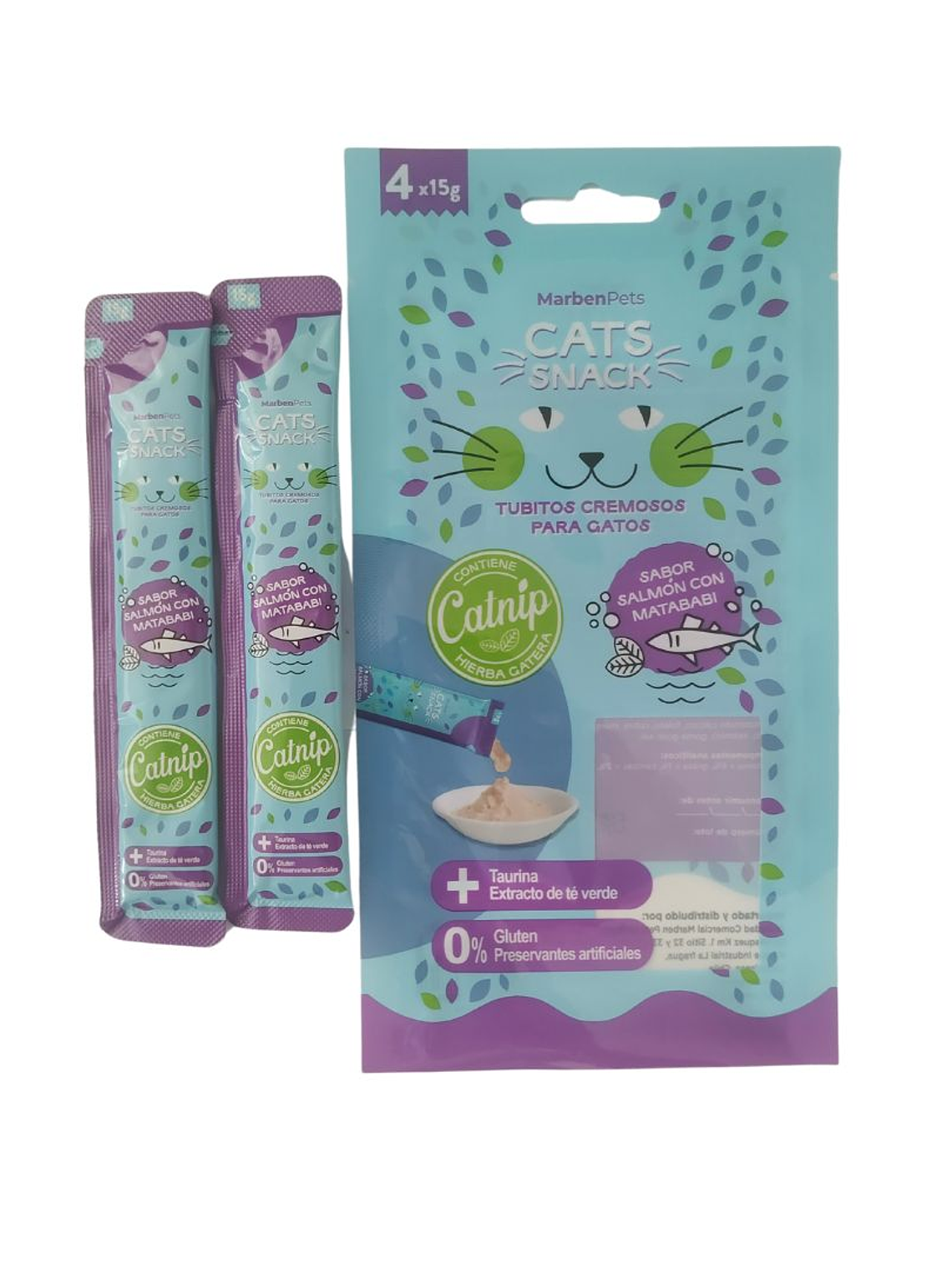 Cats Snack Tubitos Cremosos 5