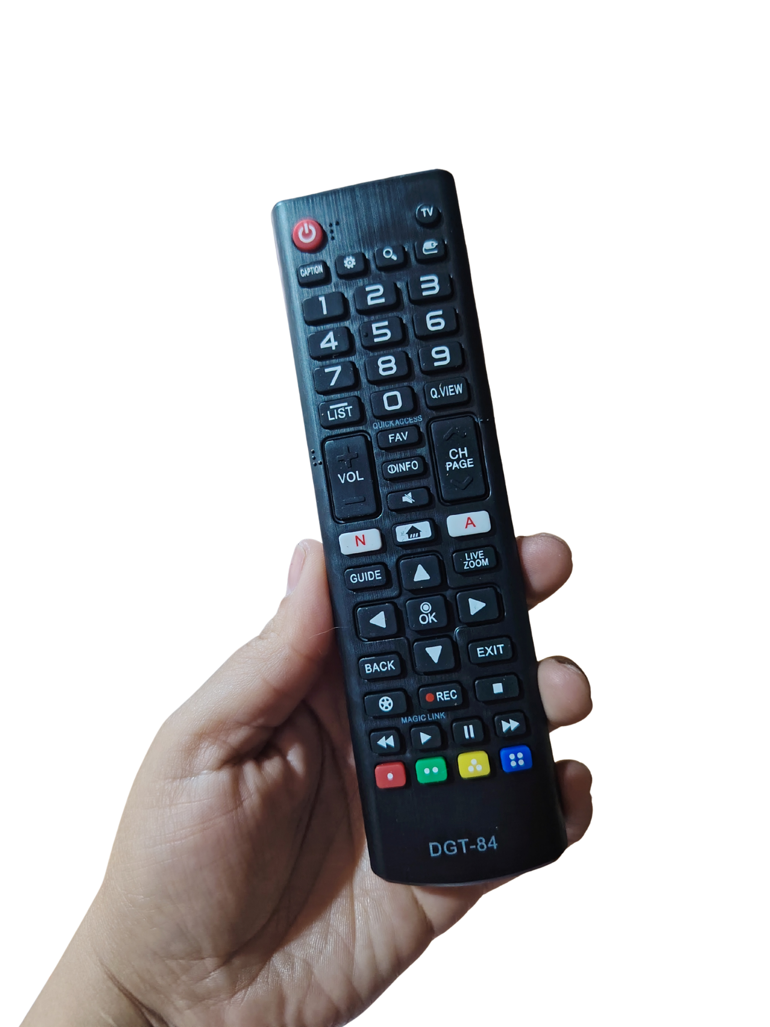 Control universal para televisión LG