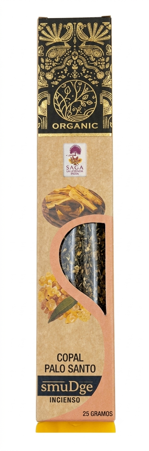 Incienso Orgánico Copal Palo Santo 25 gr