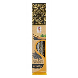 Incienso Organico Salvia Blanca Palo Santo 25 gr