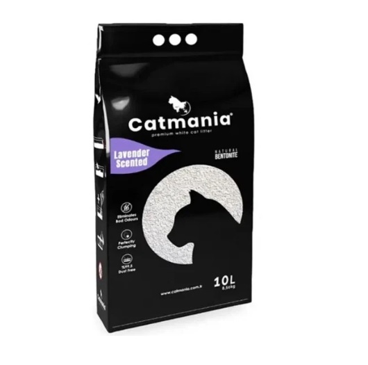 Catmania Arena Aglutinante aroma lavanda 8 kg