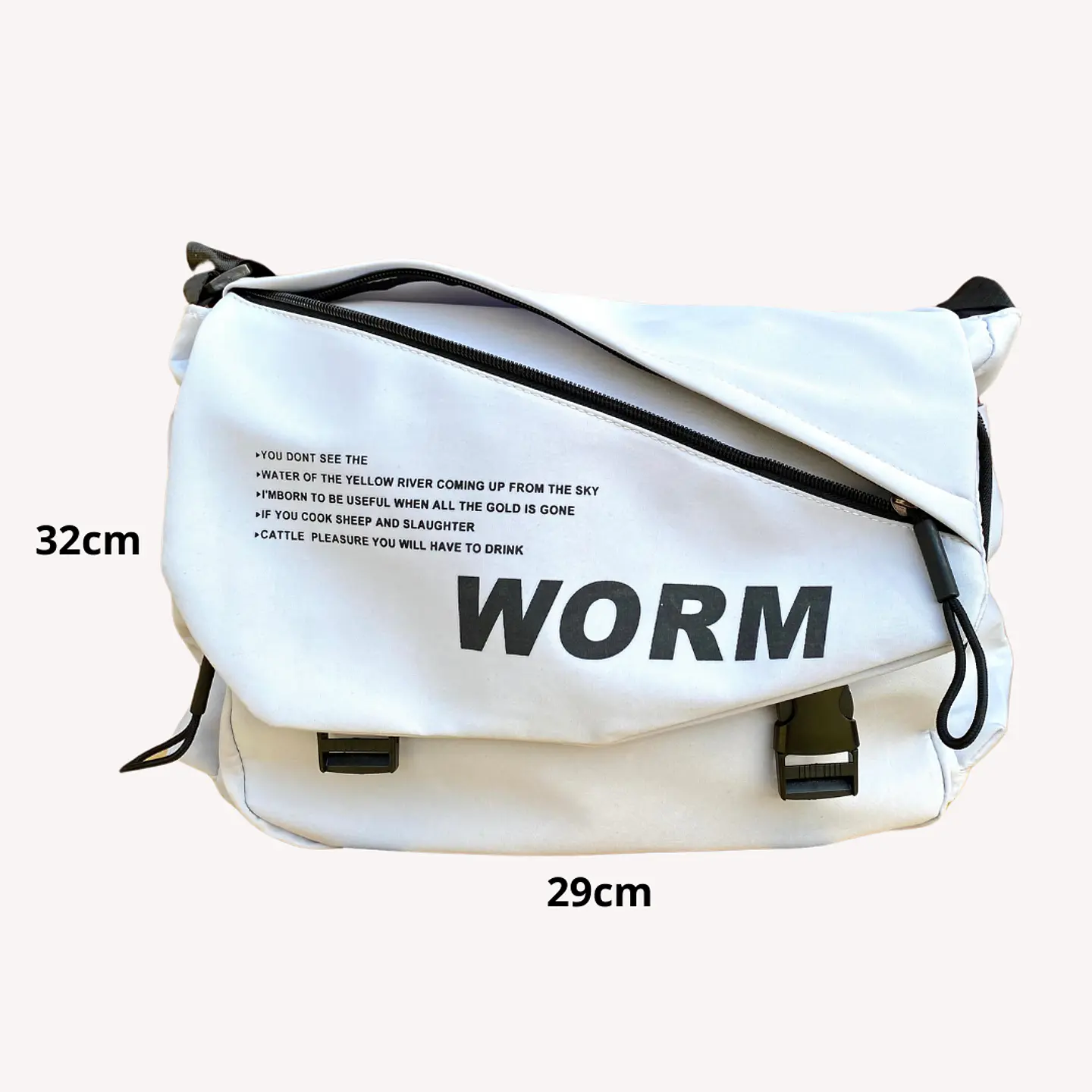 Bolso Unisex Crema 4