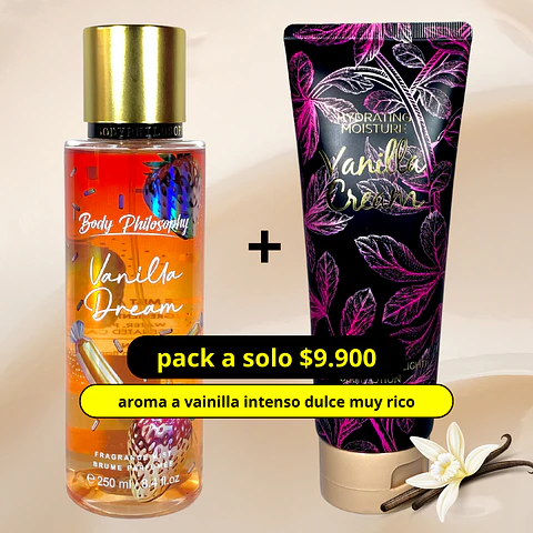 Pack dupe victoria secret Vainilla