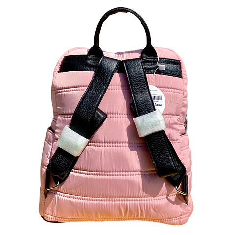 Mochila Puff palo rosa (capacidad Pc 14
