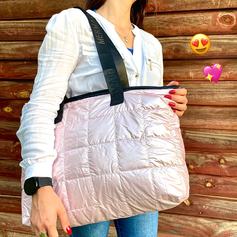 Bolso Tote Rosado 1