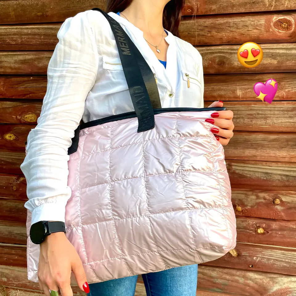 Bolso Tote Rosado 1