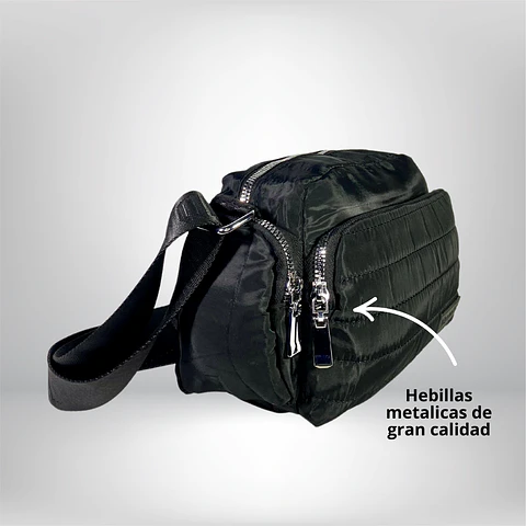 Bandolera Puff Negra 3