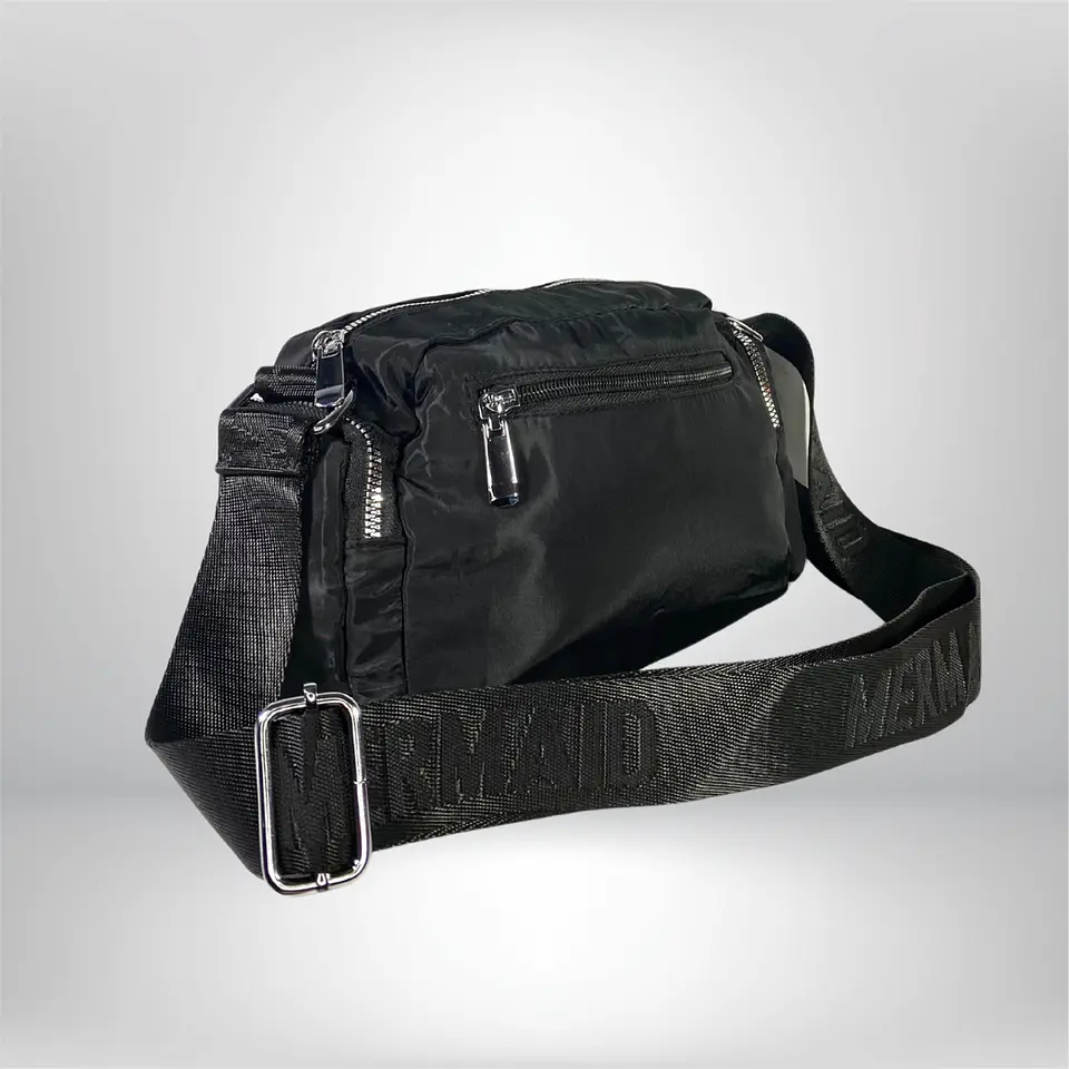 Bandolera Puff Negra 5
