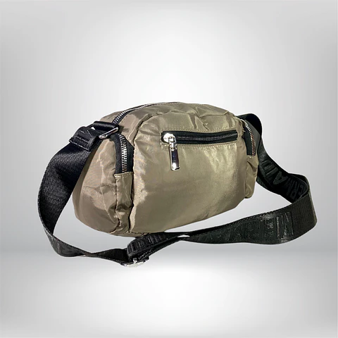 Bandolera Puff Gris 5