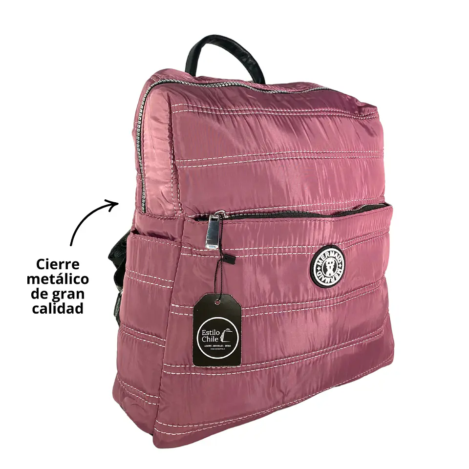 Mochila Puff Vino (capacidad Pc 14