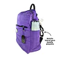 Mochilla Puff morada (capacidad Pc 14