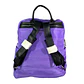 Mochilla Puff morada (capacidad Pc 14