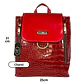 Mochila Charol Roja - Miniatura 2