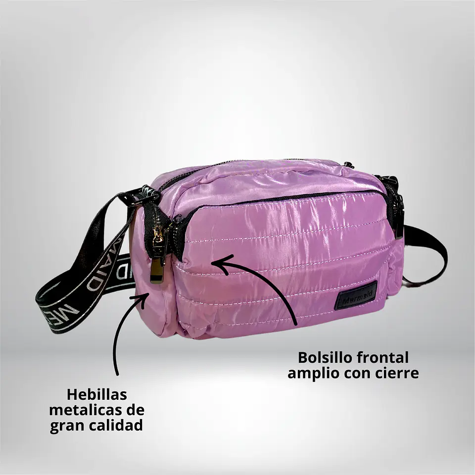 Bandolera Puff Lila 3