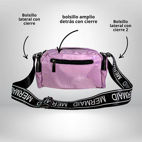 Bandolera Puff Lila 4