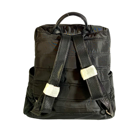Mochila Puff Negra (capacidad Pc 14
