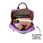 Mochila Puff Lila (capacidad Pc 14