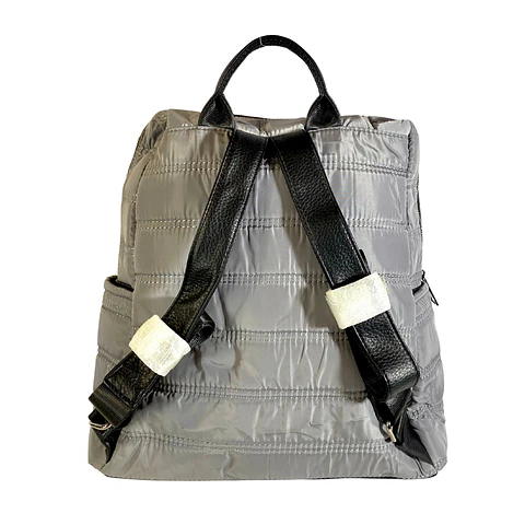 Mochila Puff Gris (capacidad Pc 14