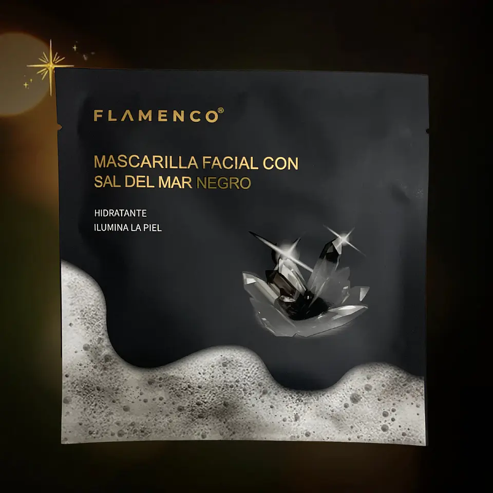 Mascarilla Facial con Sal del Mar Negro