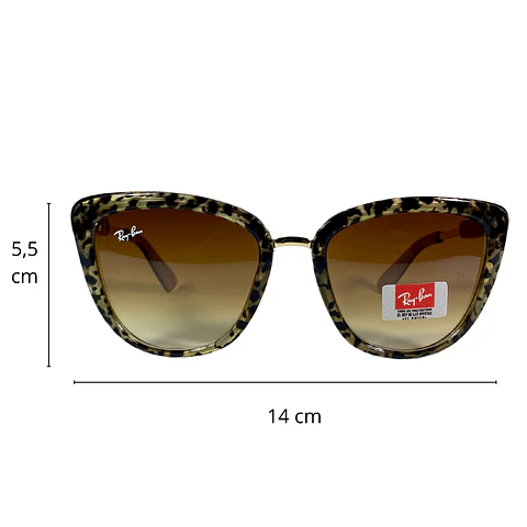Lentes de Sol Mujer animal print 3