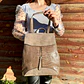 Mochila y Cartera Eco Cuero café  - Miniatura 3