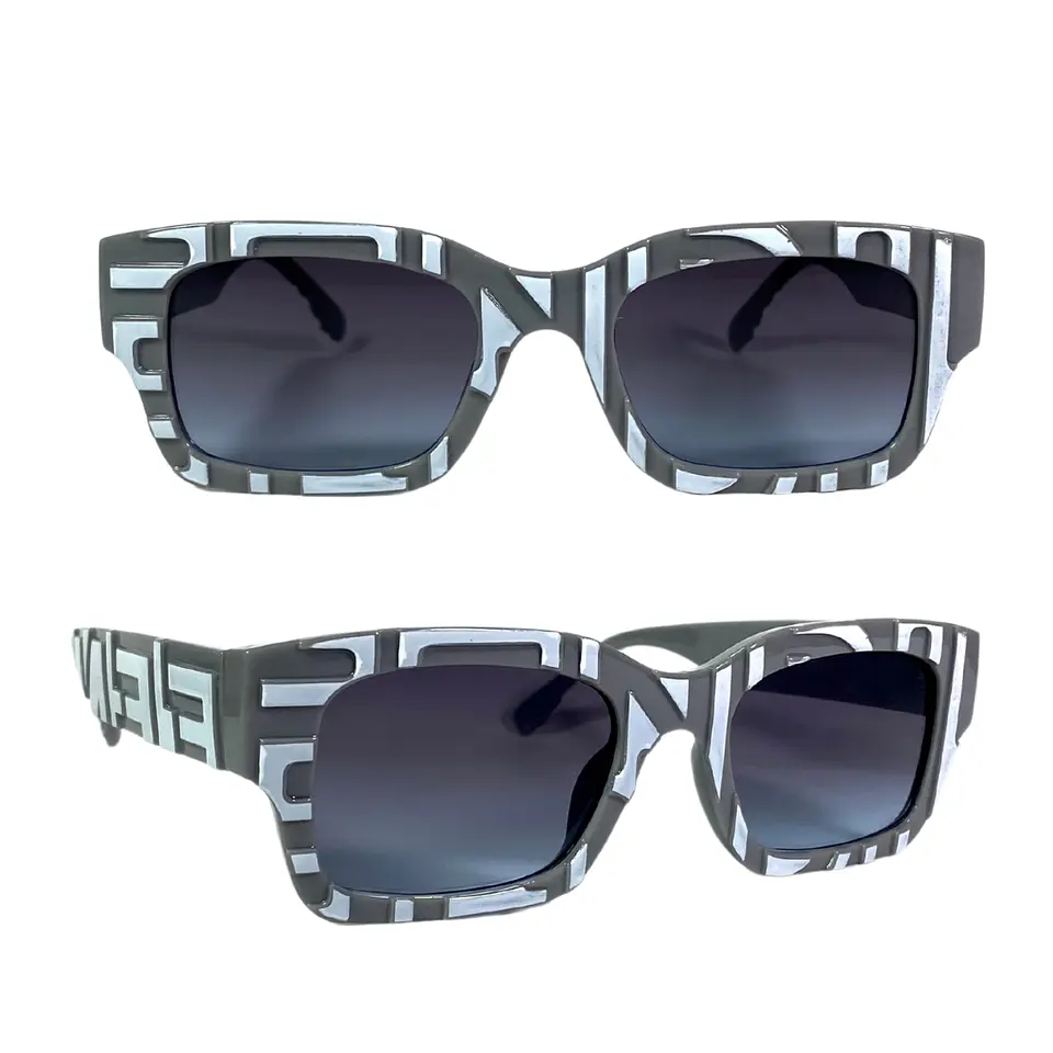 Lentes de Sol Premium Fendi AAA Gris Hombre 6