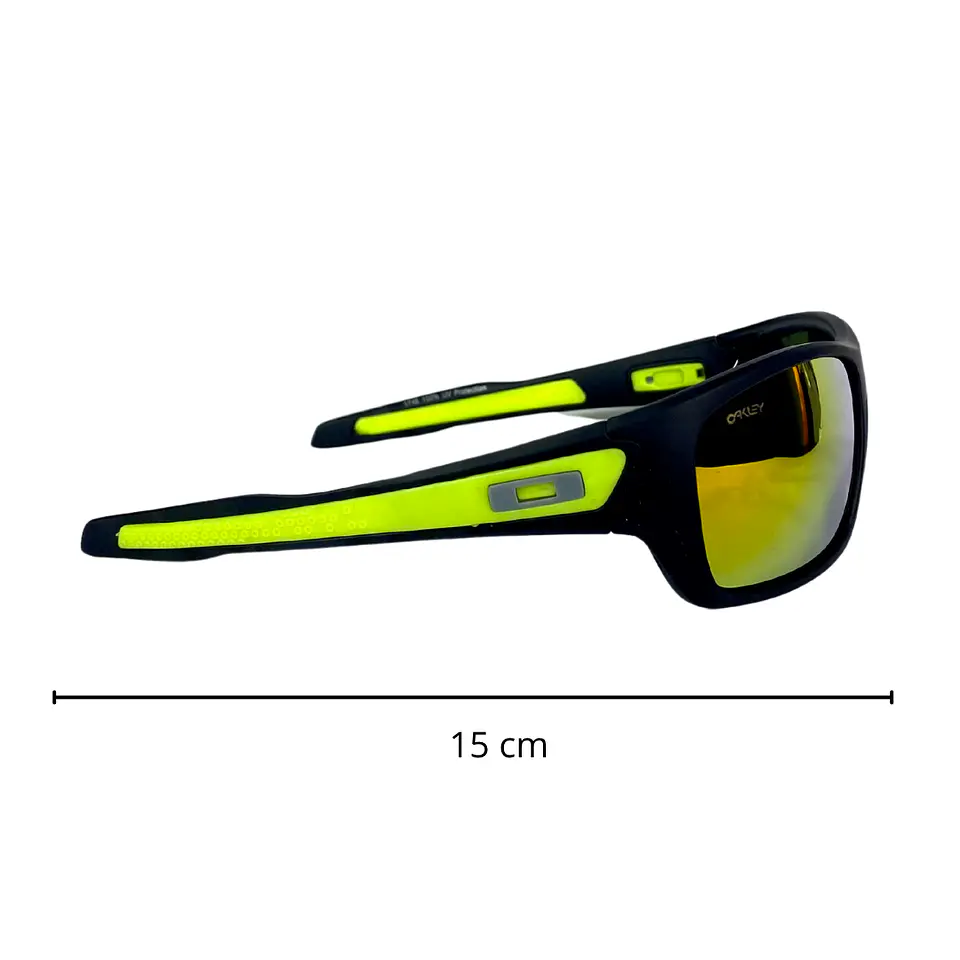 Lentes de Sol espejado amarillo 2